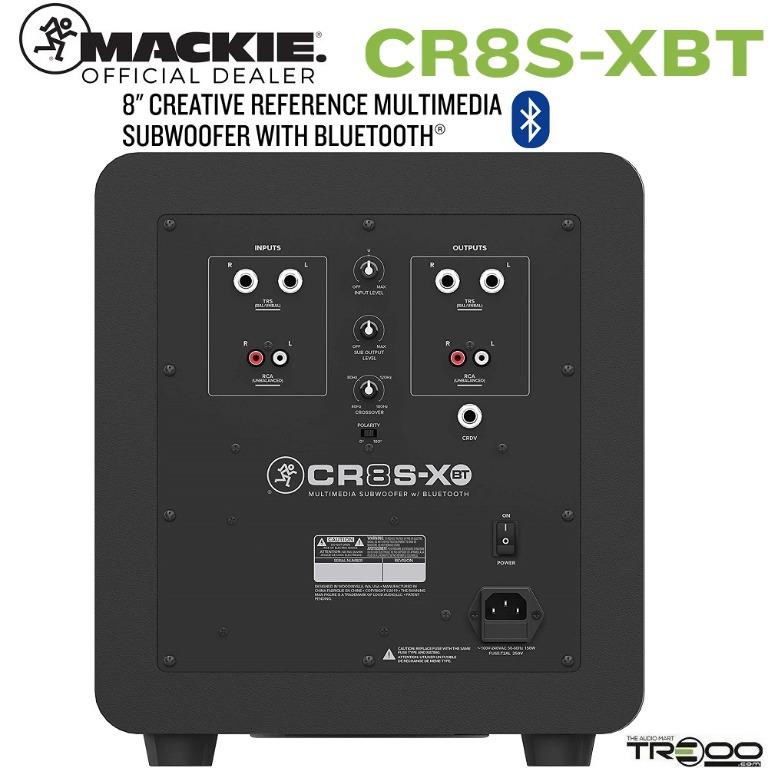 [Discontinued] Mackie CR8S-XBT Wireless Bluetooth Powered Subwoofer63205307288195112