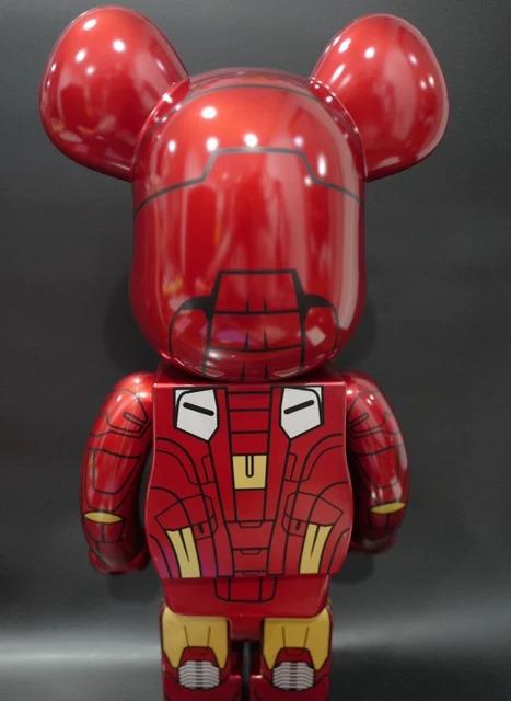 Marvel Comics × Medicom Bearbrick Iron Man Mark VII 1000% 2013 