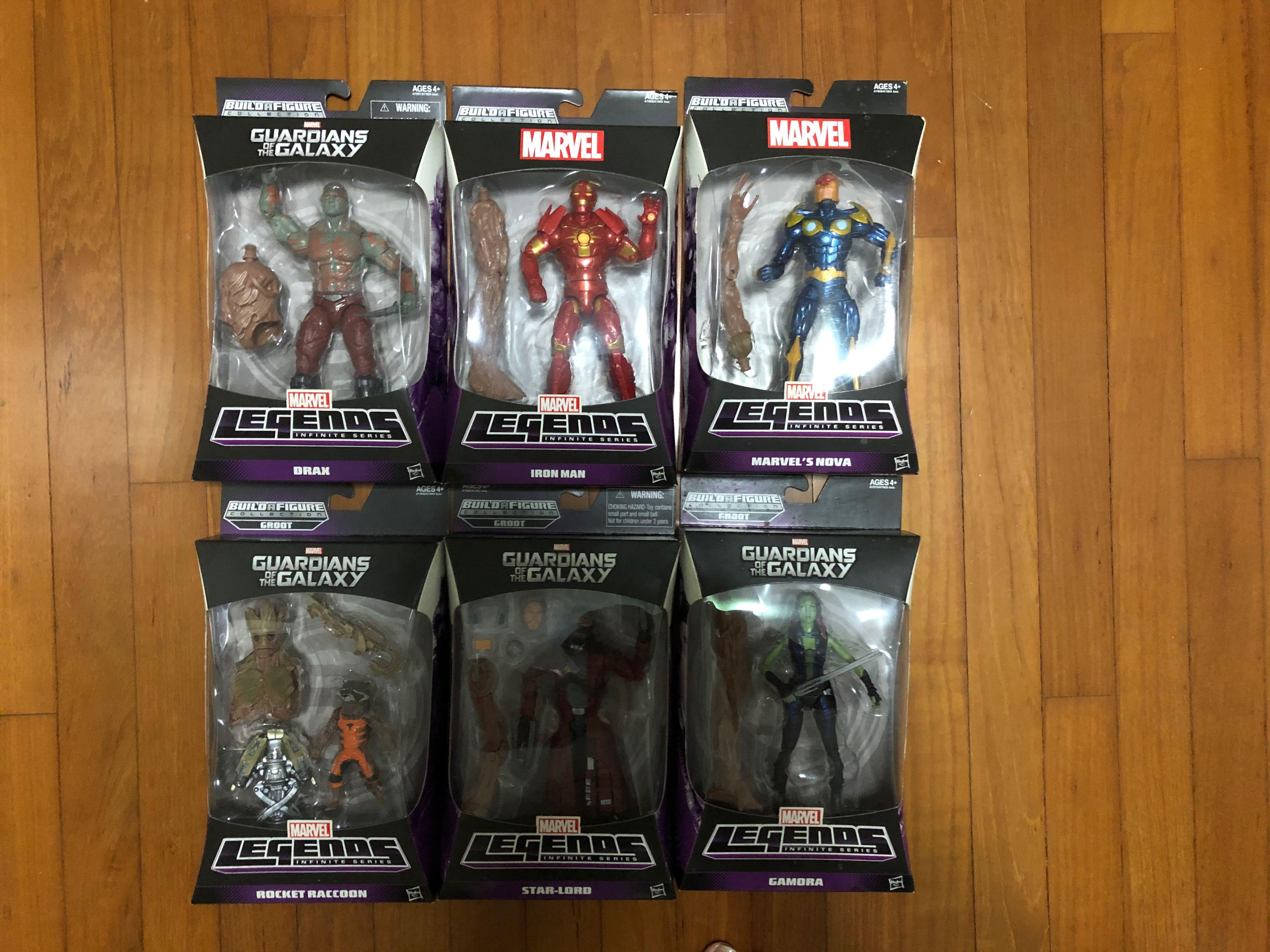 marvel legends groot baf
