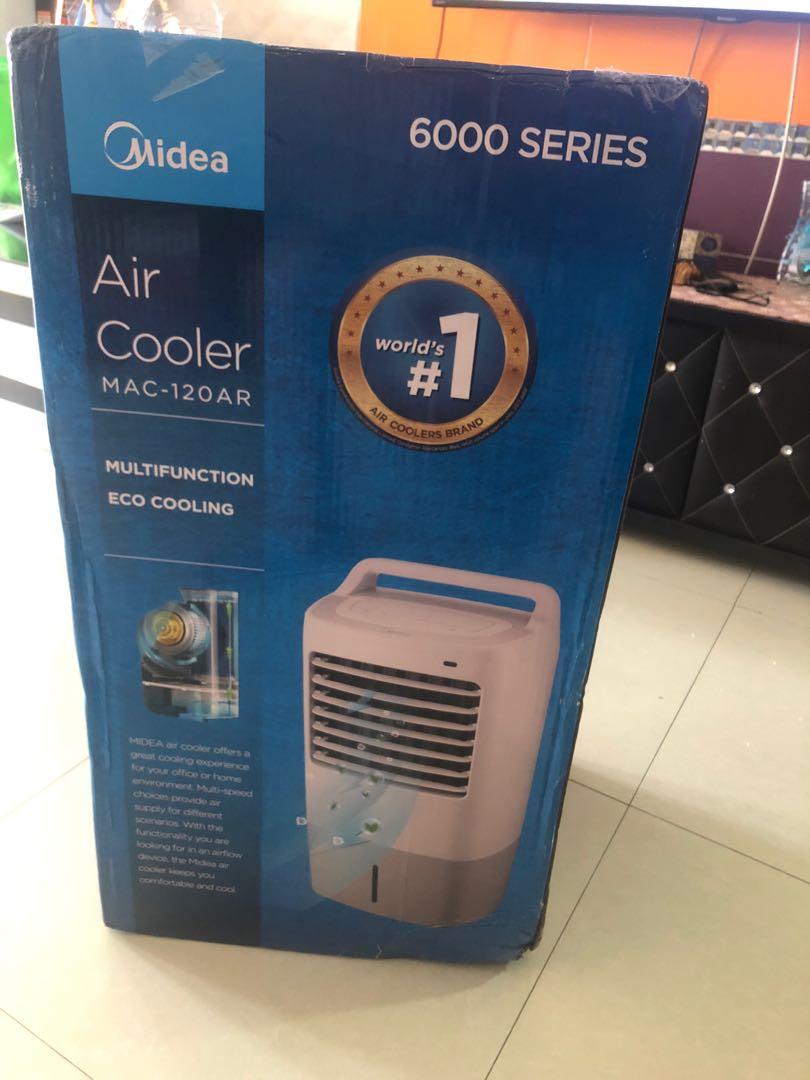 MIDEA AIR COOLER MAC120AR 10L, Furniture & Home Living, Lighting & Fans, Fans on Carousell