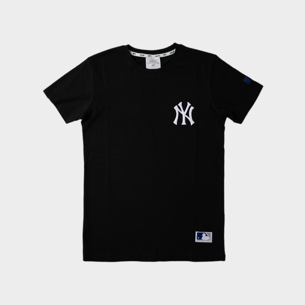 MLB New Era New York Yankees Embroidery Gold Logo Tshirt Black  The  Factory KL