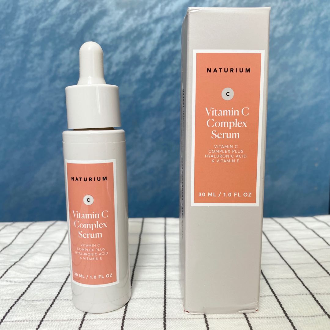 [現貨] NATURIUM Vitamin C Complex Serum 30ml 維他命C多效精華液, 健康及營養食用品, 健康補充品