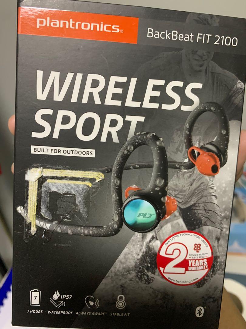 Plantronics wireless sport backbeat fit 2100 deals