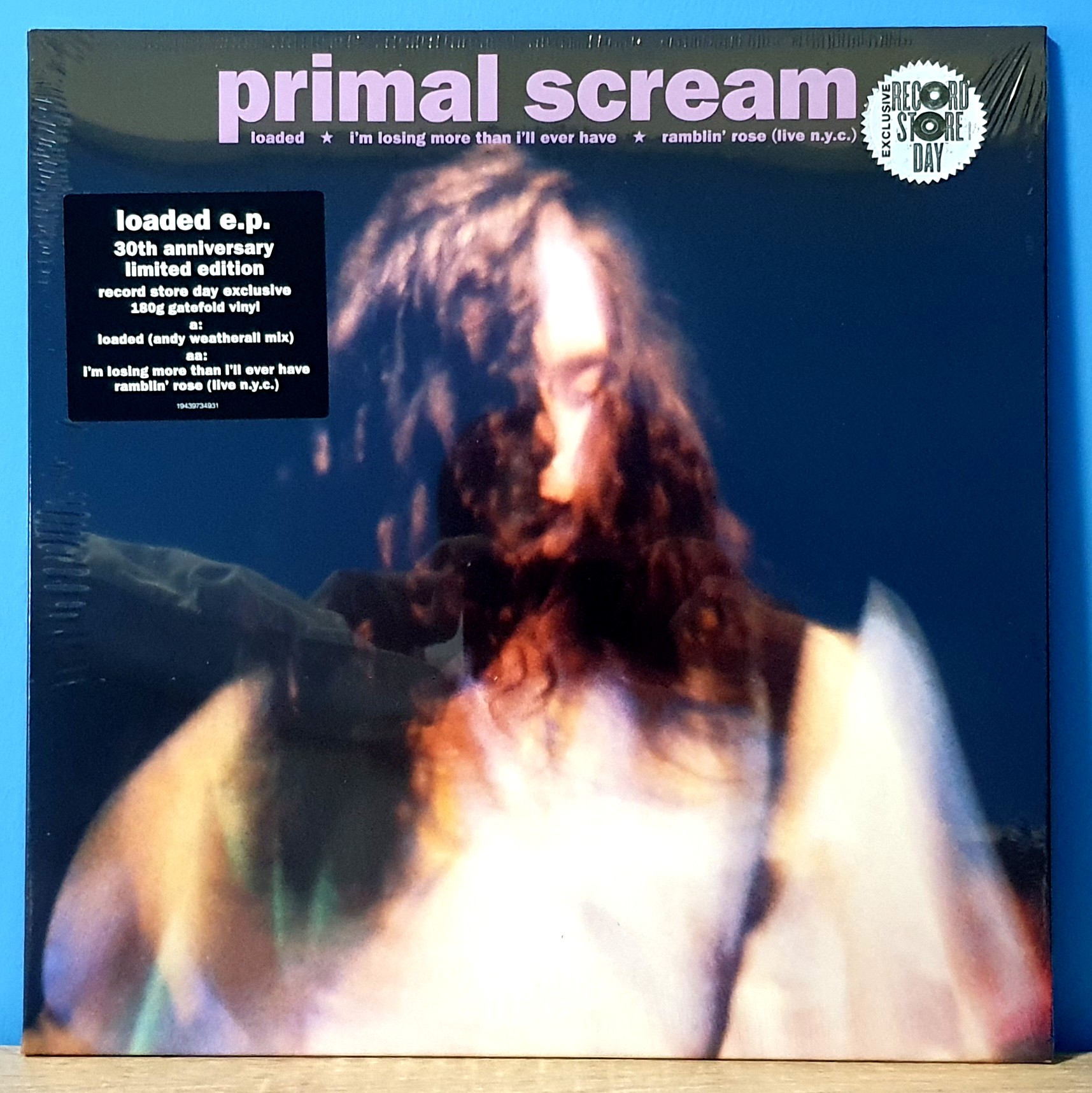 New 12 Primal Scream Loaded E P 30th Anniversary Limited Edition