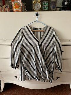 New look stripes blouse