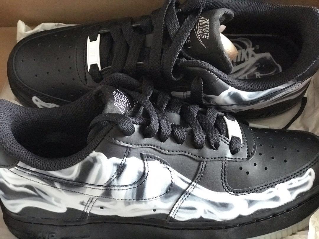 air force 1 skeleton goat