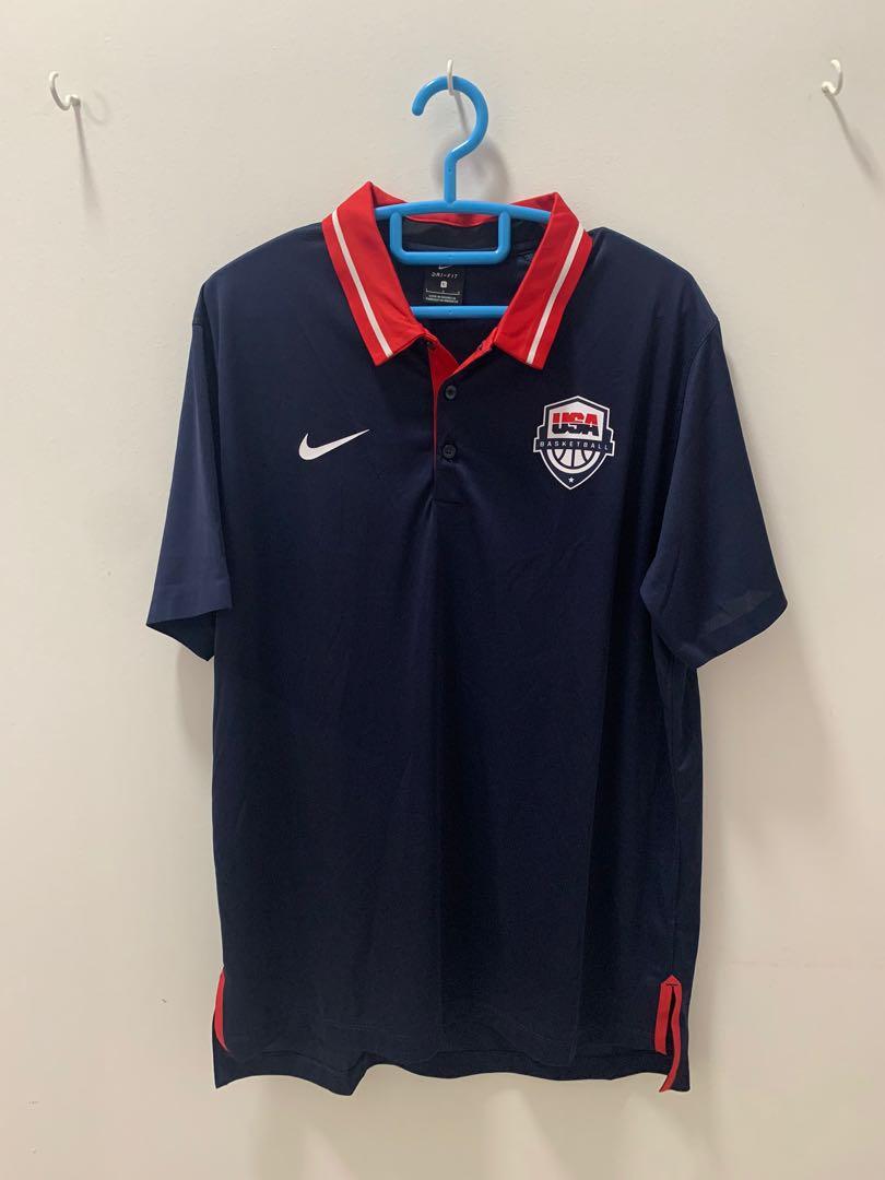 Usa basketball polo shirt online