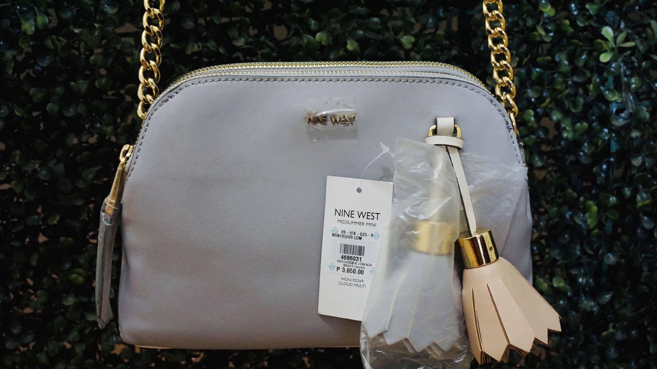 Nine West Midsummer Lorenza Crossbody lavander bag Women s Fashion Bags Wallets Cross body Bags on Carousell