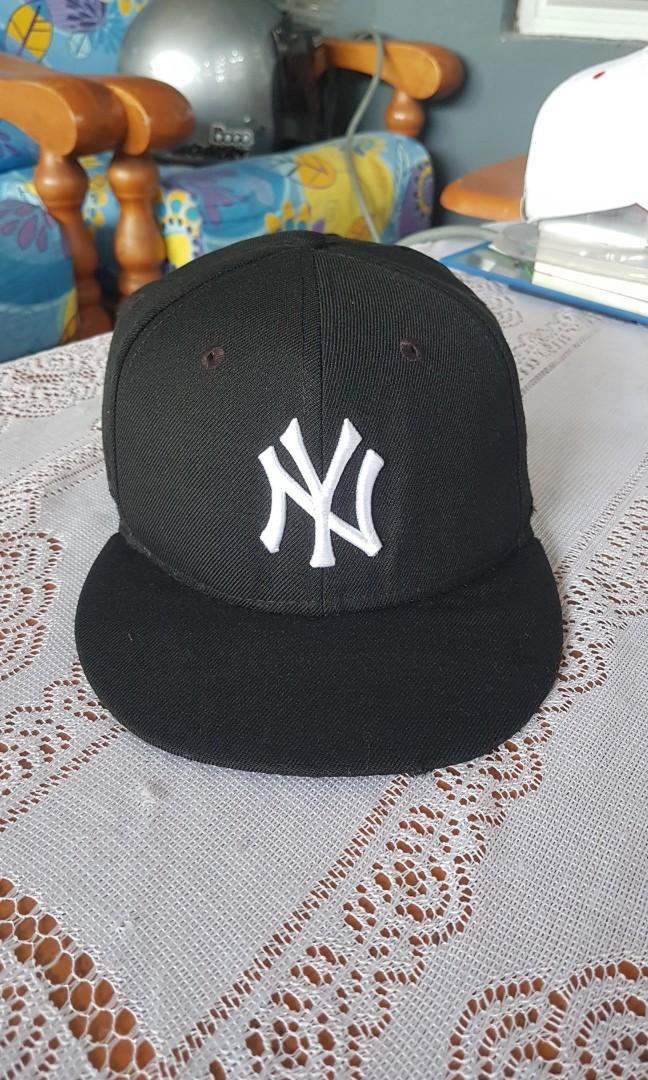 Ny New Era Full Fitted Cap Size 7 3 8 Men S Fashion Accessories Caps Hats On Carousell