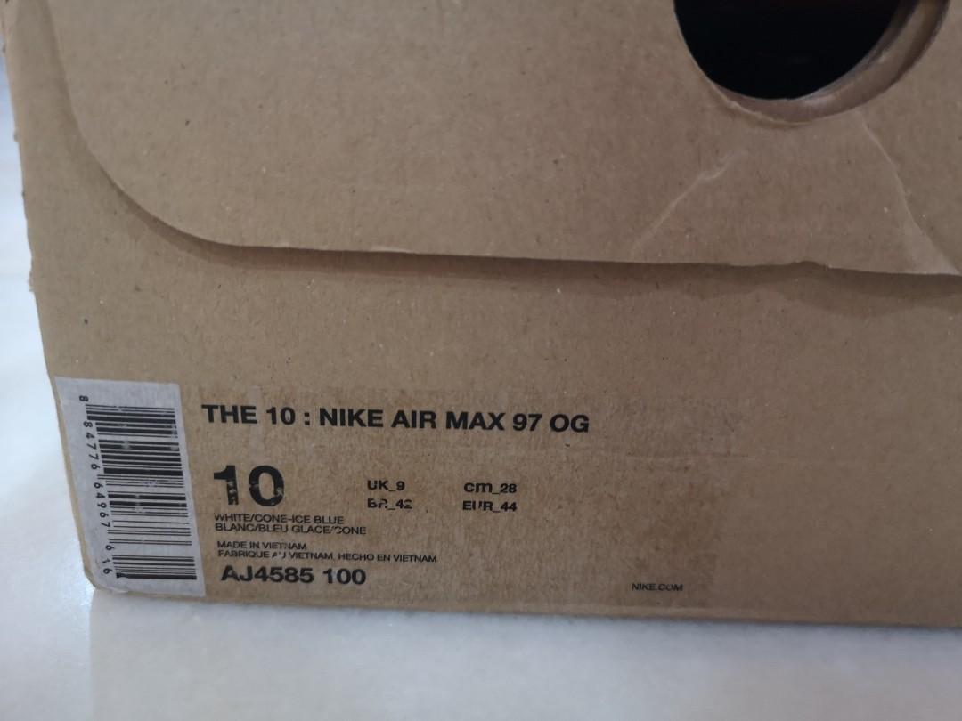 Air max 97 og white/cone-ice blue online