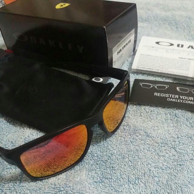 Oakley sliver ferrari sales