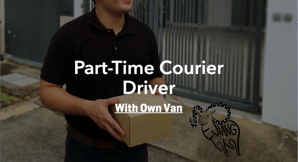 Part-Time Courier Driver with Own Van 