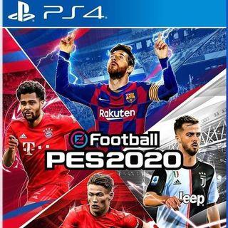 jual pes 2020 ps4 second