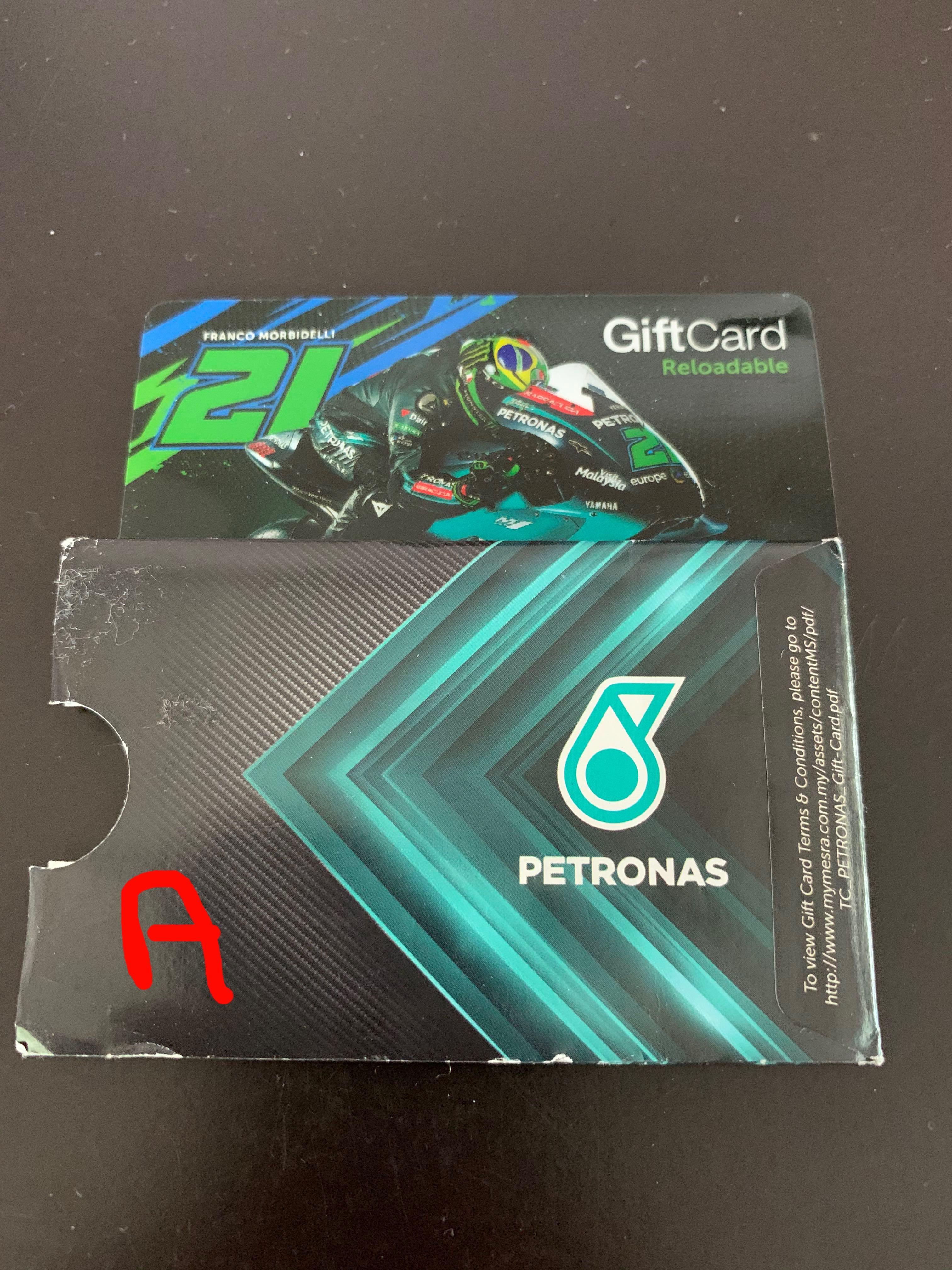 Petronas Gift Card Zero Credit Tickets Vouchers Gift Cards Vouchers On Carousell