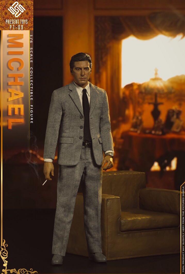PRESENT TOYS 1//6 PT-sp09 The second Mob Boss 12/" Male Action Figure Set Model