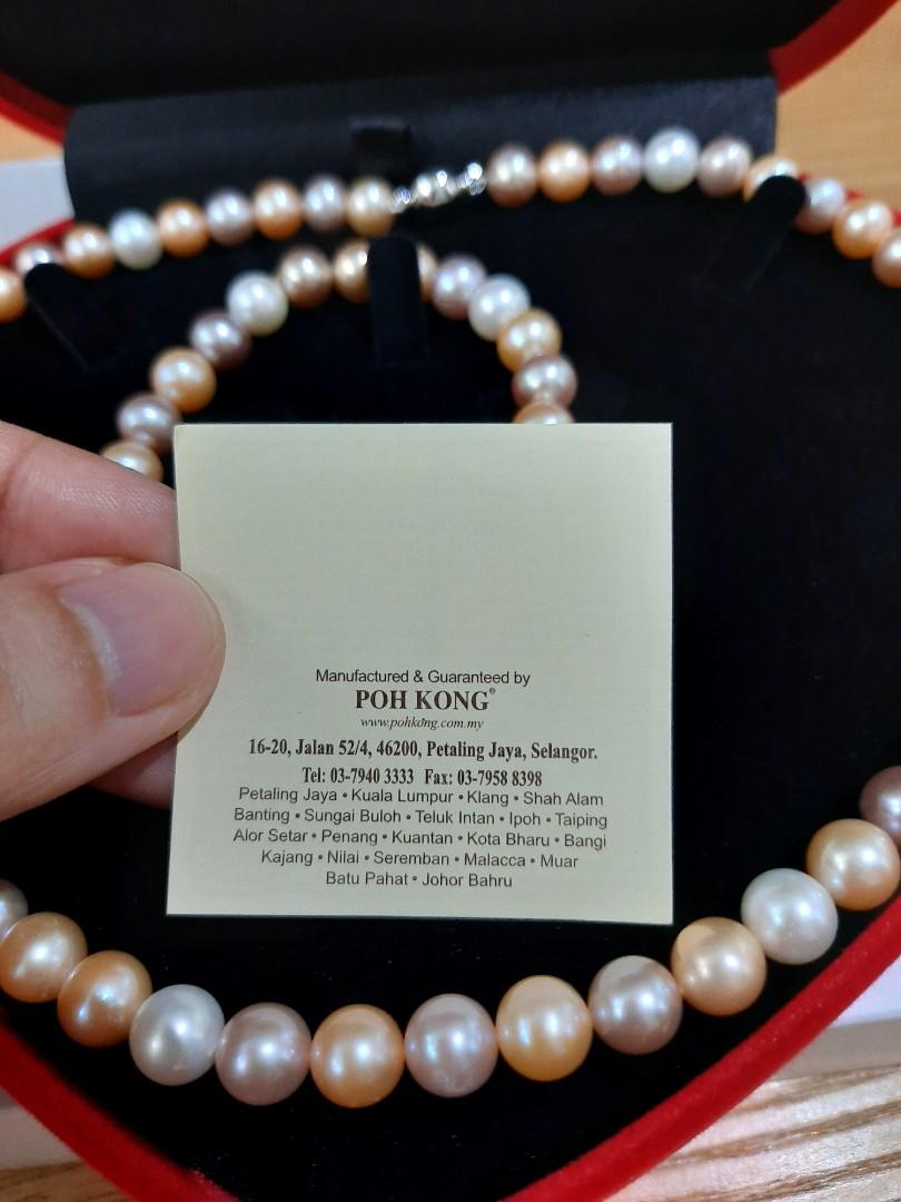 Poh kong pearl necklace sales