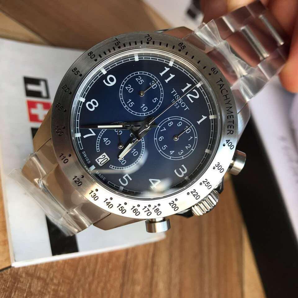 Tissot v8 blue sale dial