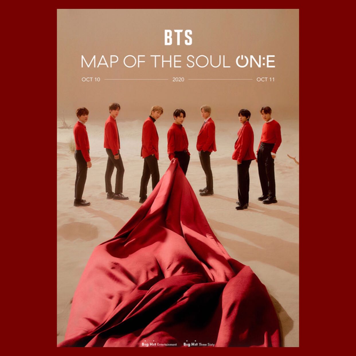 Exhibition Map Of The Soul One Purchasing Service) Bts Exhibition Map Of The Soul On:e - Online Concert,  Hobbies & Toys, Collectibles & Memorabilia, K-Wave On Carousell