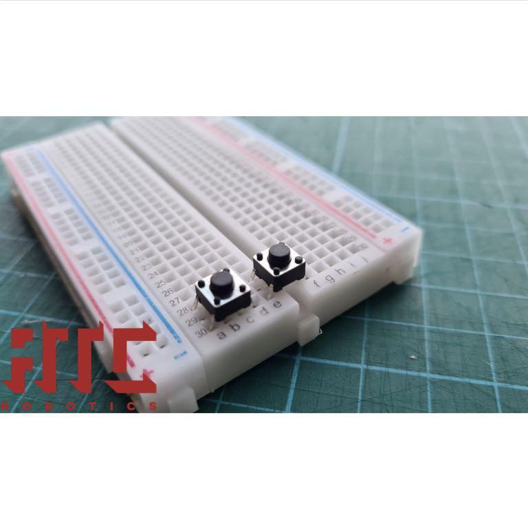 Push Buttons (Category: Home Improvement Tools & Accessories) located in Singapore. Submitted by atc.robotics (Listing ID 1035546327, Image 1). Description: Brand New Push Buttons for electronics application. 6 x 6 mm Sold in 10 pieces for $1.20 Payment Method: - PayNow - PayLah - CarouPay - Cash Delivery options: - Direct Delivery - Mailbox Dropoff.