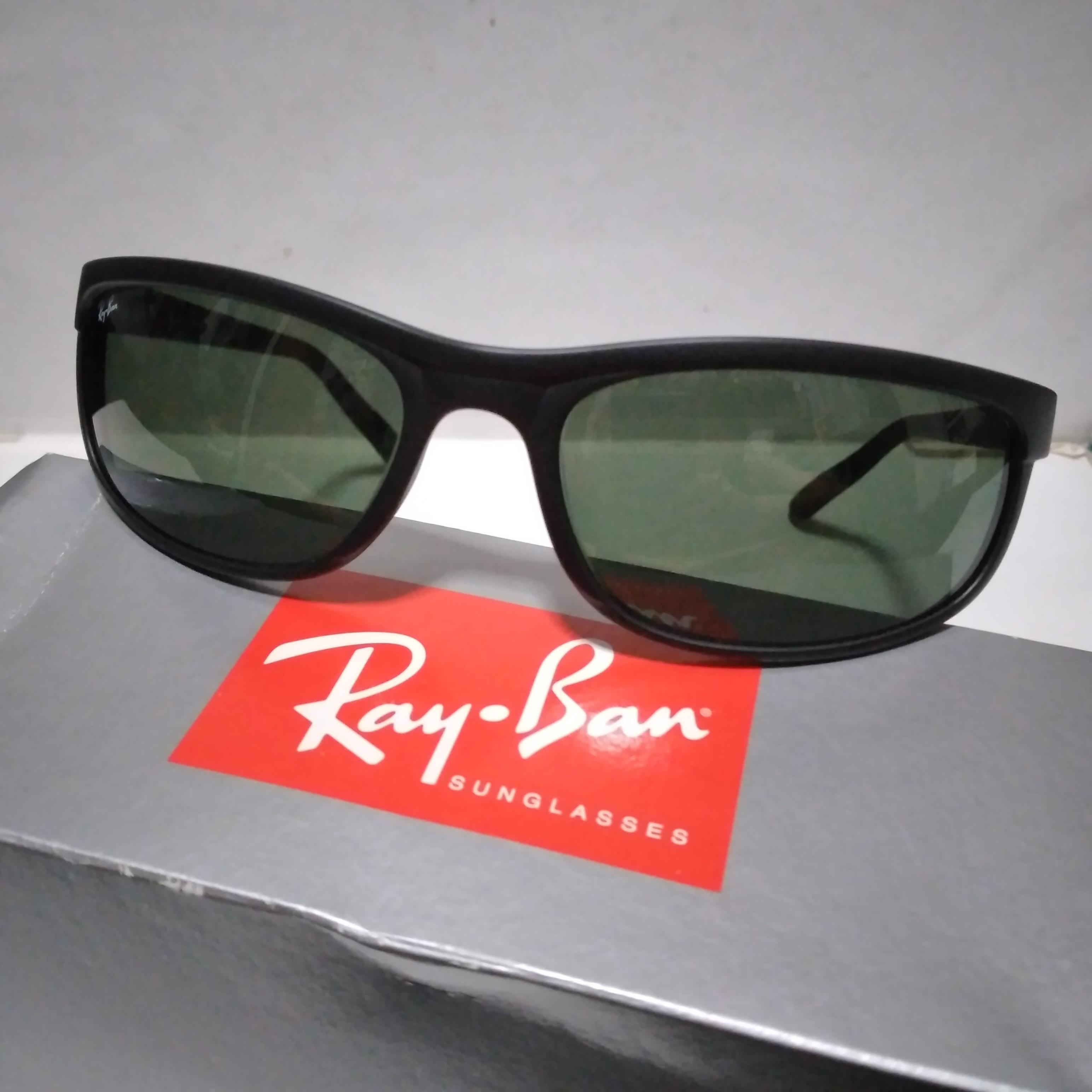 Ray Ban Men S Rb27 Predator 2 Rectangular Sunglasses Men S Fashion Watches Accessories Sunglasses Eyewear On Carousell