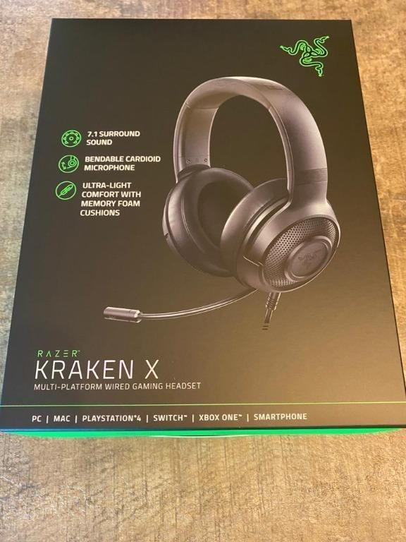 RAZER KRAKEN X Gaming Headset All Platforms Compatibility PC