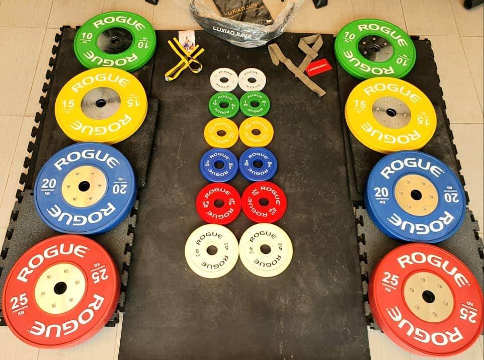Rogue fitness competition sale plates