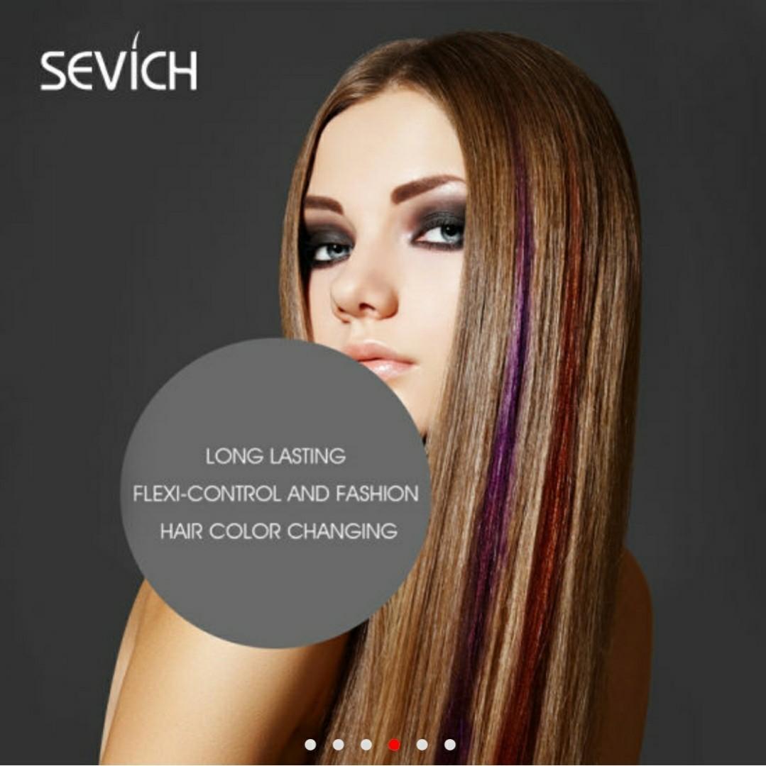 Sevich top quality hair coloring wax (temporary) with 100%natural  ingredients!! Expiry sep2023 purple and green left, Beauty & Personal Care,  Hair on Carousell