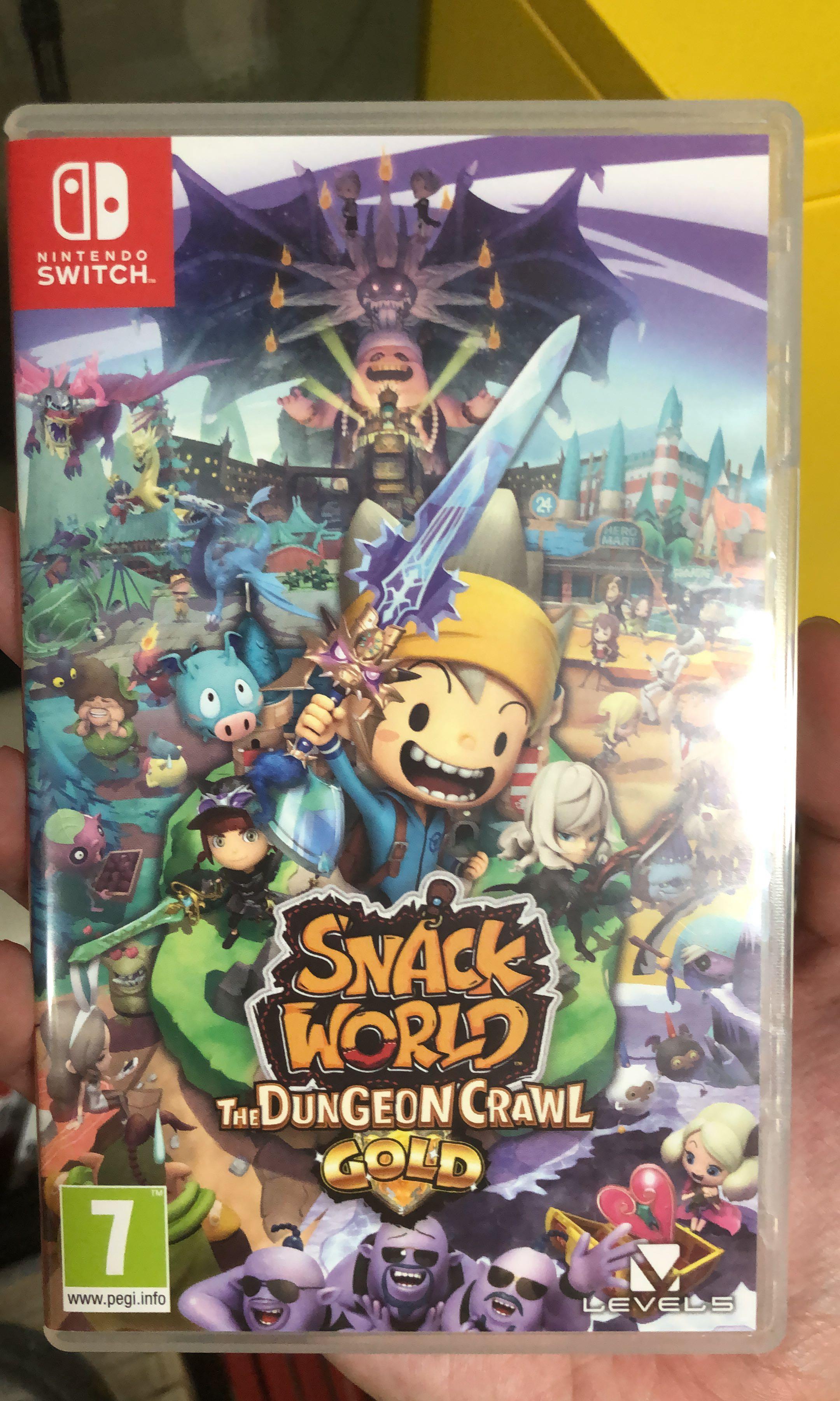 snack-world-dungeon-crawl-gold-nintendo-switch-video-gaming-video-games-nintendo-on-carousell