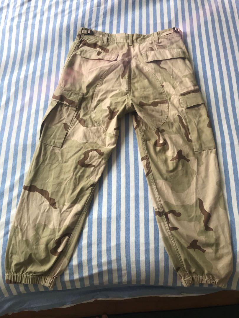 supreme desert camo pants