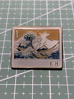 The Great Wave - Pointy Little Things Enamel Pin
