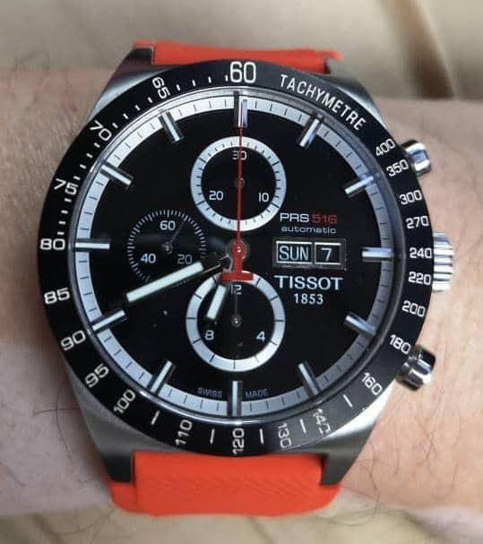 tissot prs 516 valjoux 7750 automatic chronograph