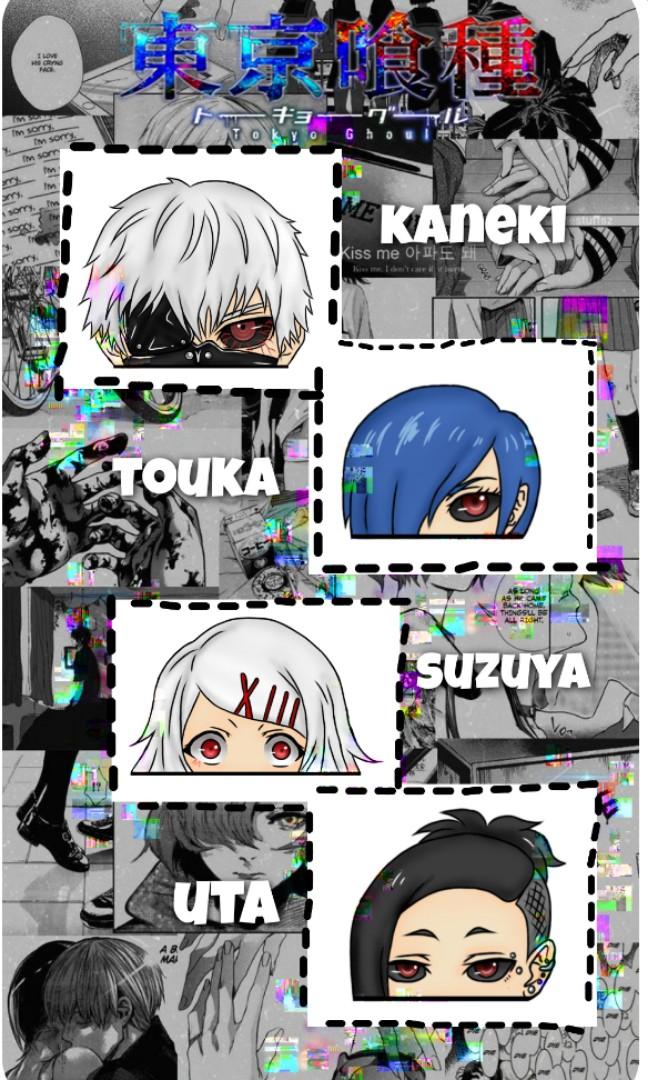 Tokyo Ghoul Stickers J Pop On Carousell