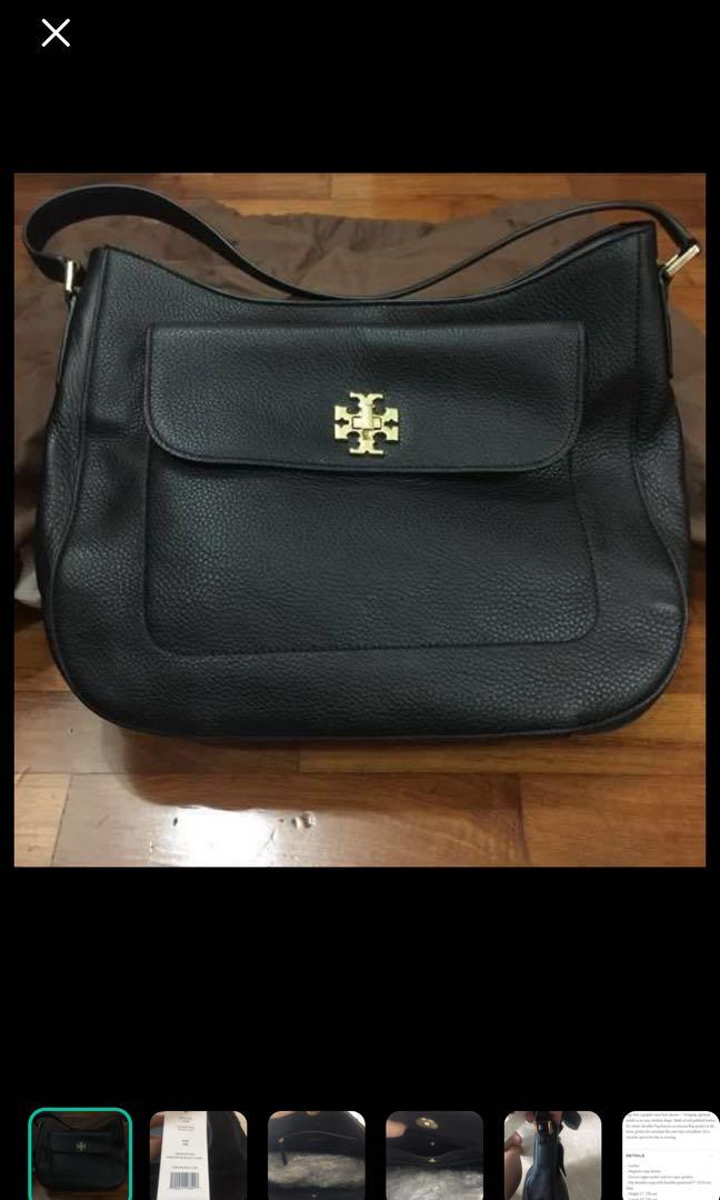 Tory burch mercer slouchy hobo online