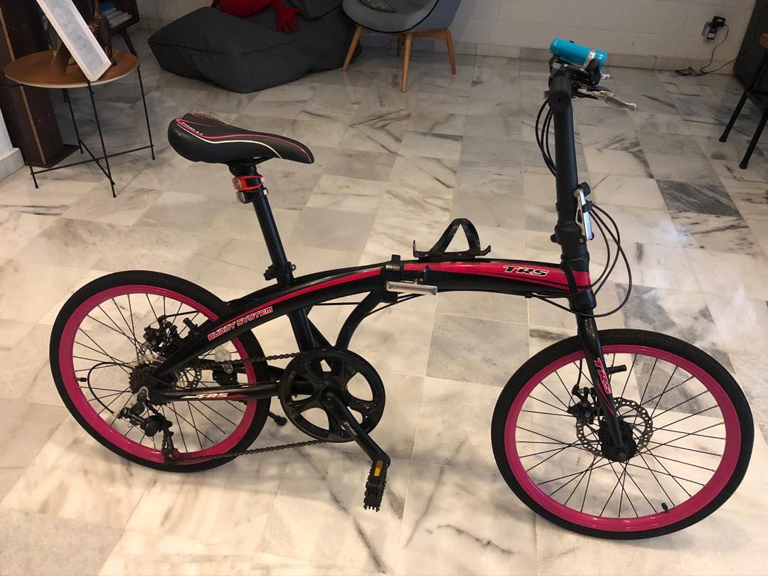 trs folding bike
