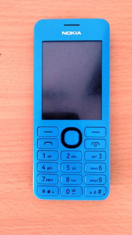 used nokia 206 dual sim blue