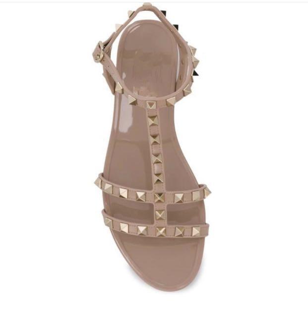 valentino jelly sandals dupe