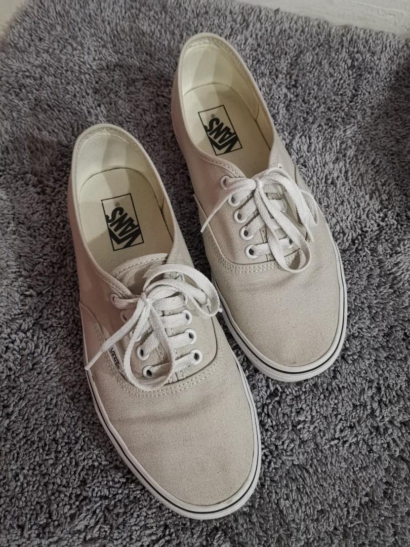 Vans authentic cream white 2025