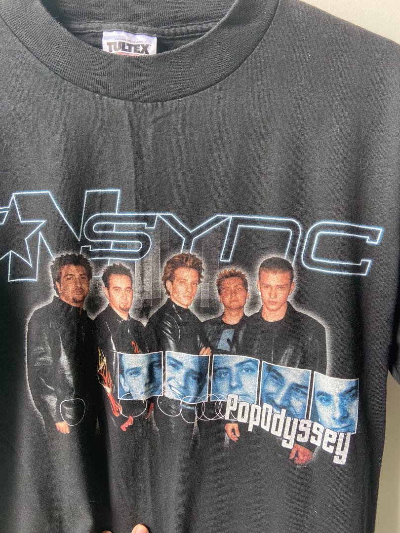 nsync popodyssey tour shirt