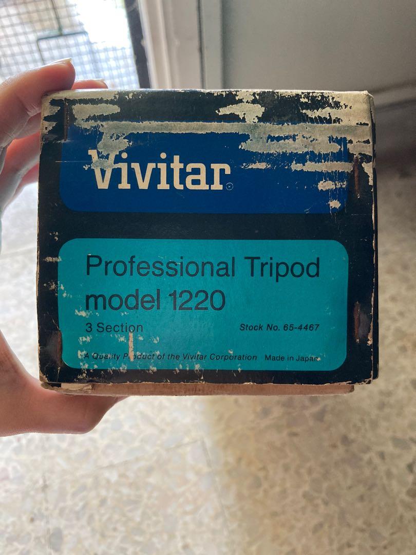 Vivitar Professional Tripod Model 1220, Photography, Photography