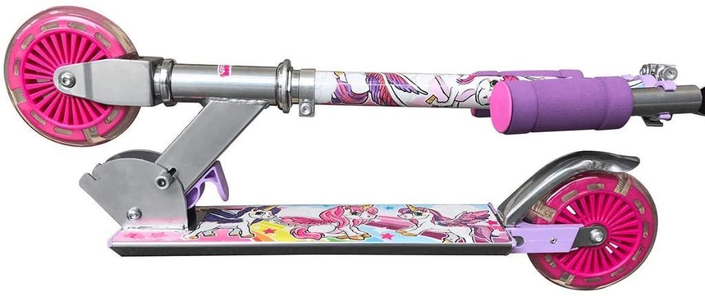 Ozbozz sv13988 unicorn scooter on sale with 2 light up wheels