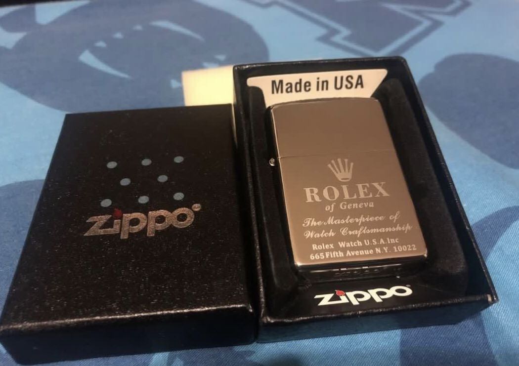 Zippo rolex 勞力士, 名牌, 手錶- Carousell