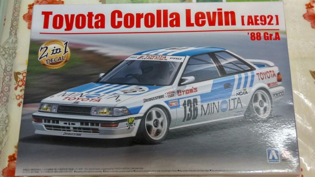 1 24 Ae92 Toyota Corolla Levin Gr A 玩具 遊戲類 玩具 Carousell 1 24 Ae92 Toyota Corolla Levin Gr A 玩具 遊戲類 玩具 Carousell