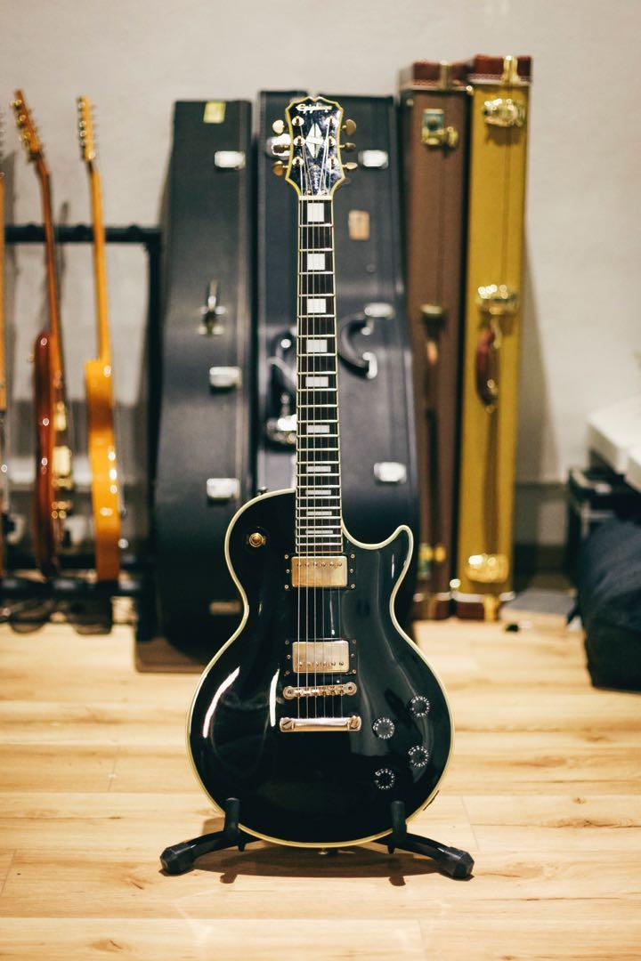 1990s' vintage Japan Epiphone Les Paul Custom, 中古日本製, 興趣及