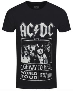 Acdc Band Anniversary Men S Fashion Clothes Tops On Carousell