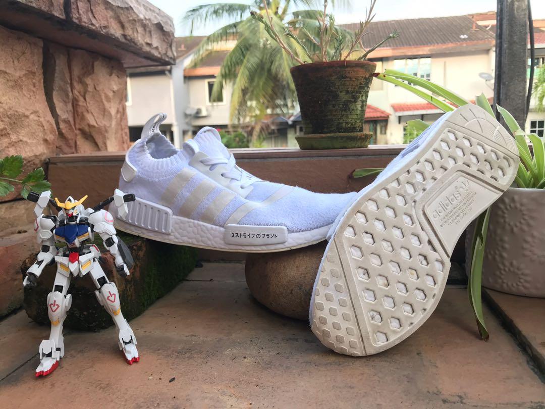 Adidas NMD R1 Japan Triple White Men s Fashion Footwear