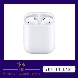 Authentic Quality Airpods 2 w/ GPS, RENAME, SIRI, COMPATIBLE IOS & ANDROID