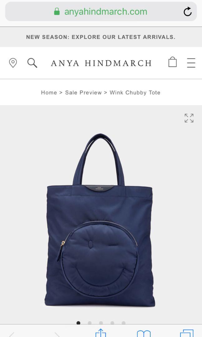 Anya hindmarch chubby tote shop