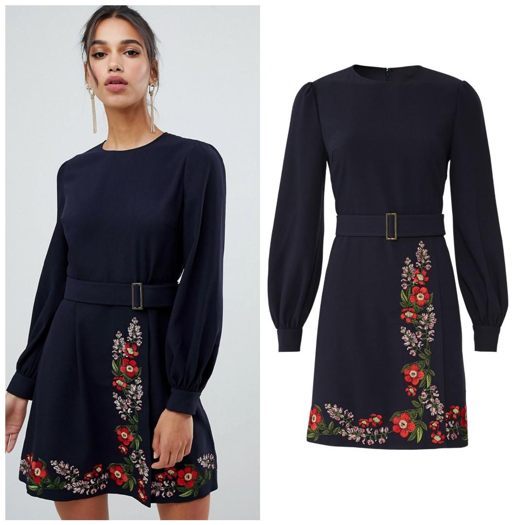 ted baker siliia dress