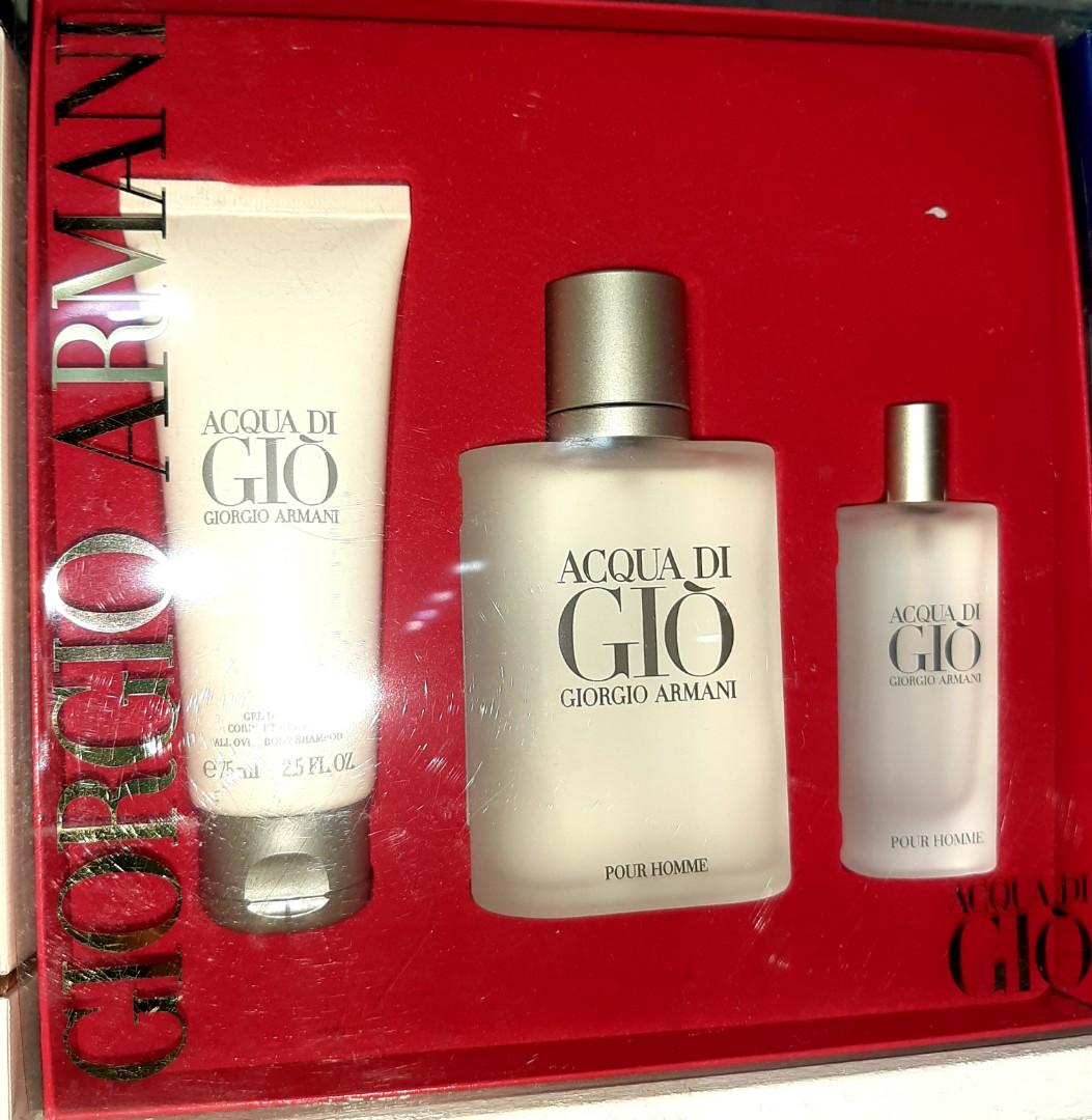 coffret acqua di gio profumo
