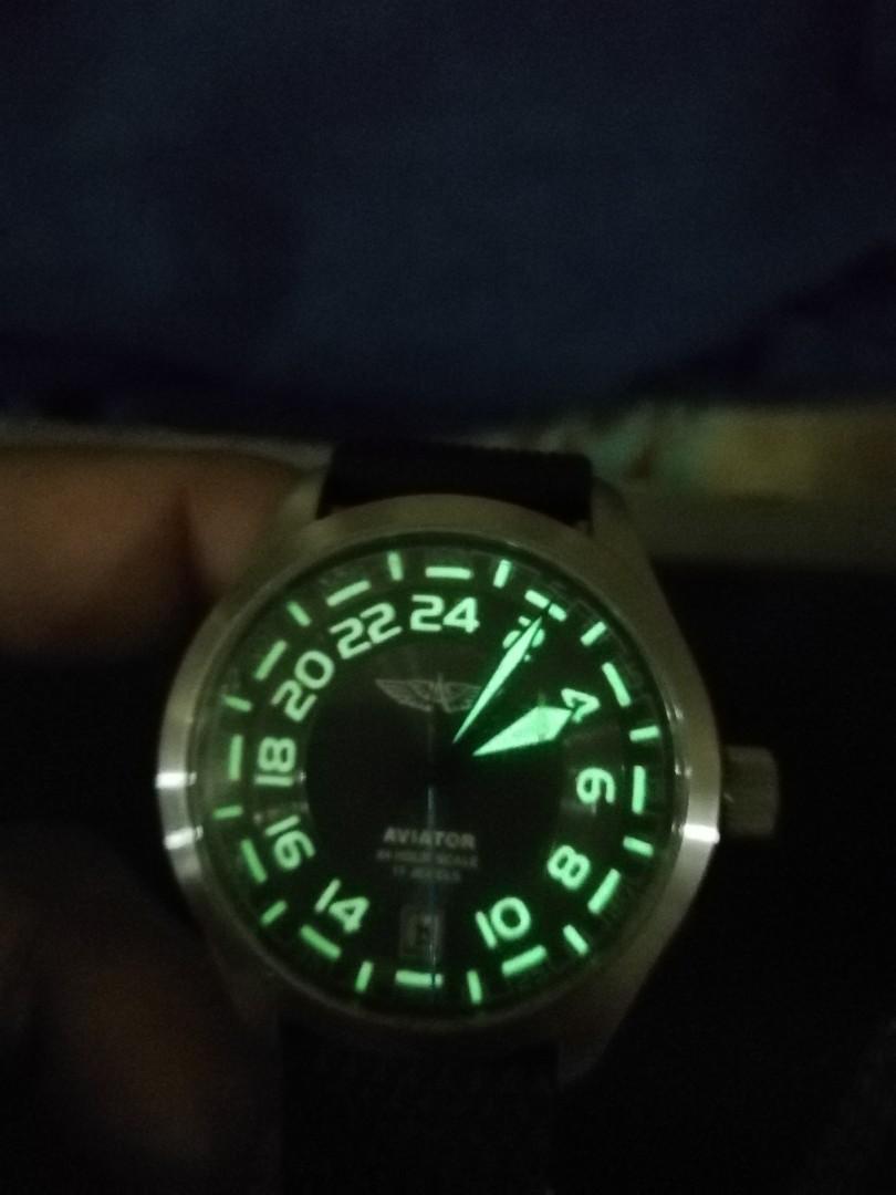 Aviator 24 clearance hour watch